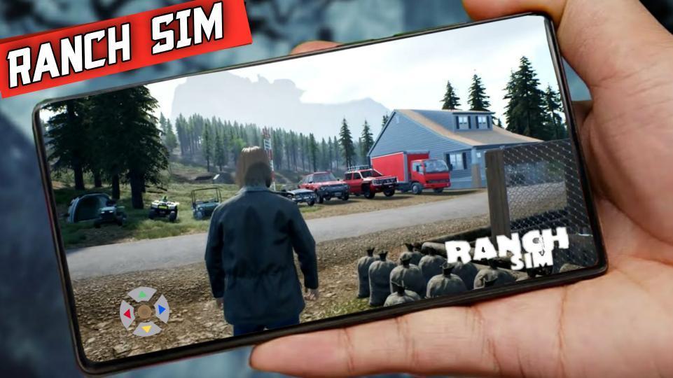 Playing Ranch Simulator In Mobile 😍 Ranch Simulator Android